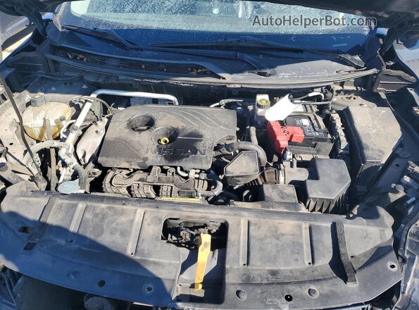 5N1AT3CA7MC720736 2021 NISSAN ROGUE Black ძრავის განყოფილების ხედი