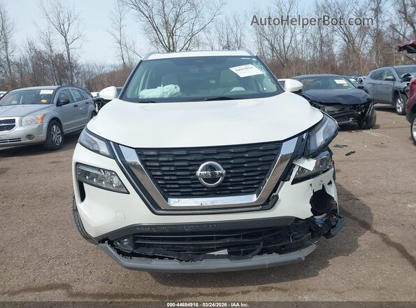 5N1AT3CB2MC771554 2021 NISSAN ROGUE White ხელსაწყოთა პანელის ხედი
