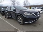 2022 Nissan Murano S Intelligent Awd Black vin: 5N1AZ2AS2NC111401