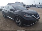 2021 Nissan Murano S Intelligent Awd Black vin: 5N1AZ2AS6MC138471