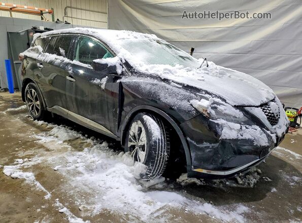 5N1AZ2AS7MC103647 2021 NISSAN MURANO Black Front right