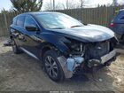 2021 Nissan Murano S Intelligent Awd Black vin: 5N1AZ2AS9MC122068