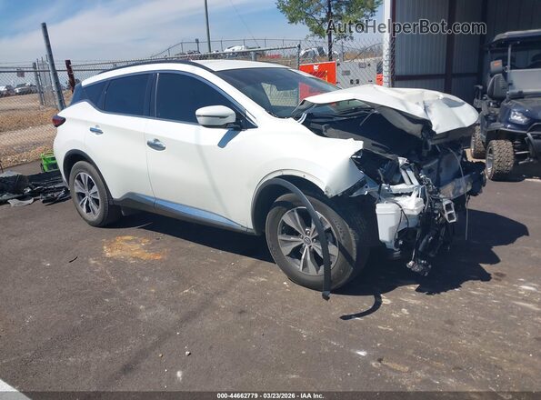 5N1AZ2BJXPC110893 2023 NISSAN MURANO Белый Передняя правая четверть