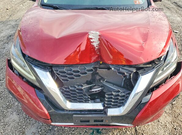 5N1AZ2CS0PC101966 2023 NISSAN MURANO Red ძრავის განყოფილების ხედი