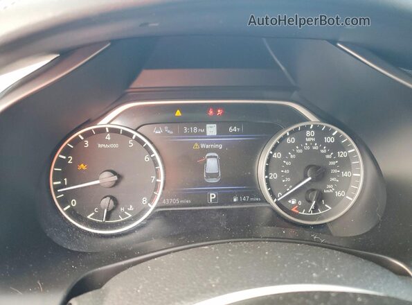 5N1AZ2CS0PC101966 2023 NISSAN MURANO Red ხელსაწყოთა პანელის ხედი