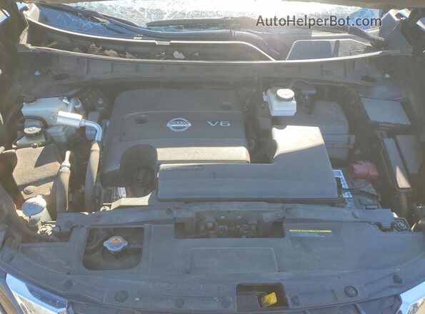 5N1AZ2CS2LN176196 2020 NISSAN MURANO Черный Вид подкапотного пространства