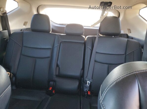 5N1AZ2CS2LN176196 2020 NISSAN MURANO Черный Вид задних сидений