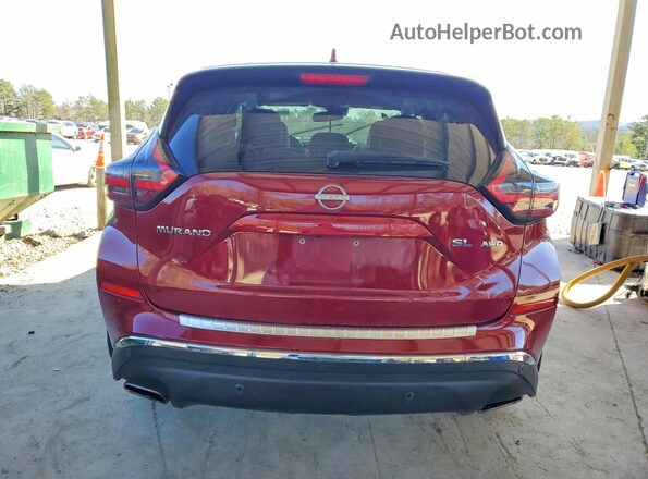 5N1AZ2CS8PC125982 2023 NISSAN MURANO Red Widok z tyłu