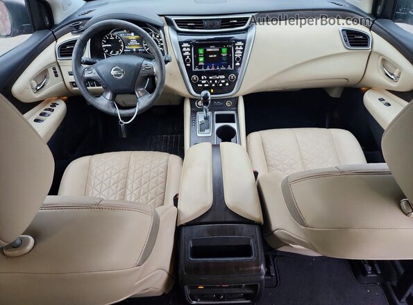 5N1AZ2DJ2MC120309 2021 NISSAN MURANO Темно-бордовый Вид панели приборов