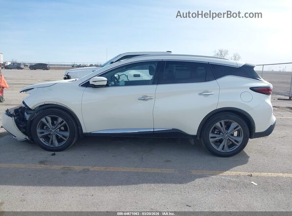 5N1AZ2DS2MC127768 2021 NISSAN MURANO Белый Панорамный вид салона 360°