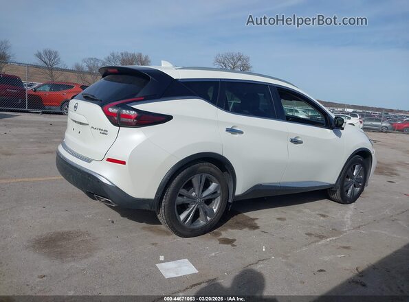 5N1AZ2DS2MC127768 2021 NISSAN MURANO Белый Вид задней части салона