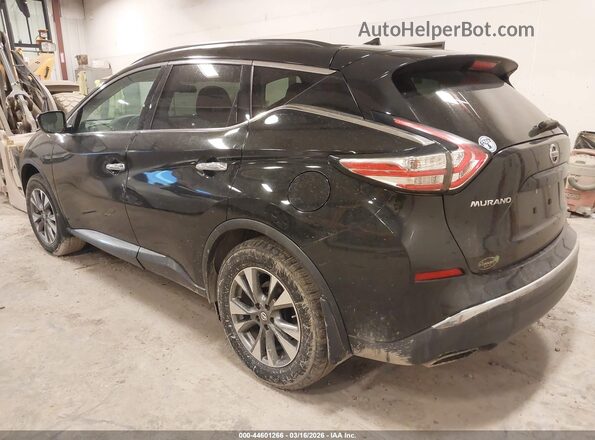 5N1AZ2MH2GN106545 2016 NISSAN MURANO Черный Задняя левая четверть