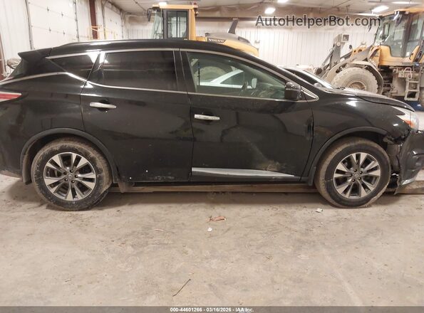 5N1AZ2MH2GN106545 2016 NISSAN MURANO Черный Вид задней части салона