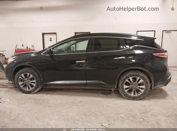 5N1AZ2MH2GN106545 2016 NISSAN MURANO Черный Панорамный вид салона 360°
