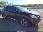 2017 Nissan Murano Sl Black vin: 5N1AZ2MH5HN150458