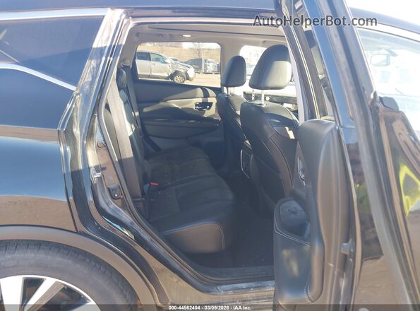 5N1AZ2MH6JN122299 2018 NISSAN MURANO Black Widok naklejki z numerem VIN