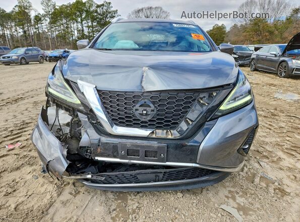 5N1AZ2MS0KN149012 2019 NISSAN MURANO Gray წინა ხედი
