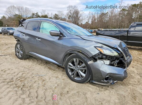5N1AZ2MS0KN149012 2019 NISSAN MURANO Gray წინა მარჯვენა