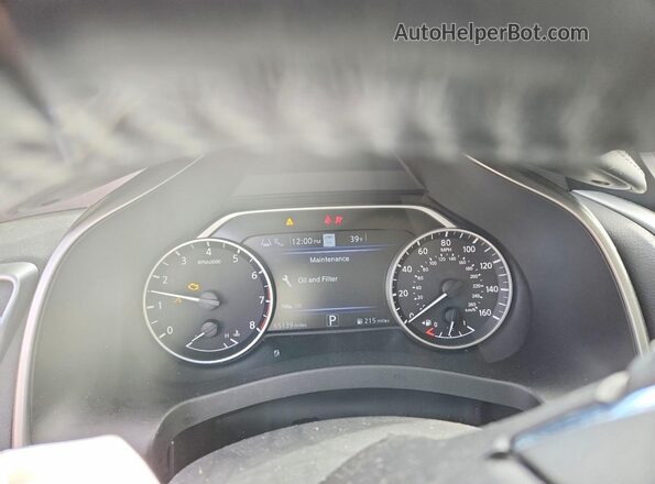 5N1AZ2MS0KN149012 2019 NISSAN MURANO Gray ხელსაწყოთა პანელის ხედი