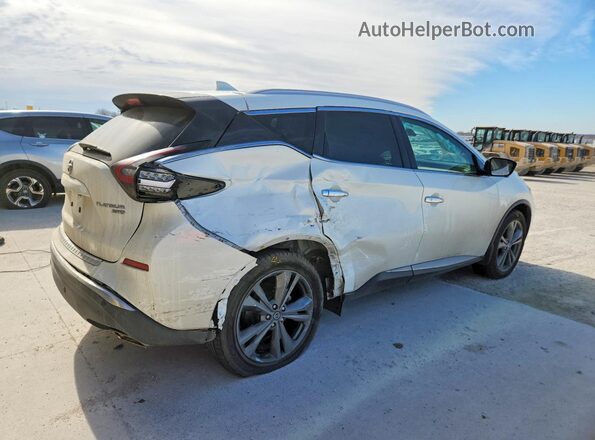 5N1AZ2MS2KN161548 2019 NISSAN MURANO White უკანა მარჯვენა