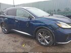 2019 Nissan Murano Platinum Синий vin: 5N1AZ2MS7KN101720