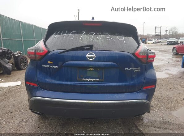 5N1AZ2MS7KN101720 2019 NISSAN MURANO Синий 