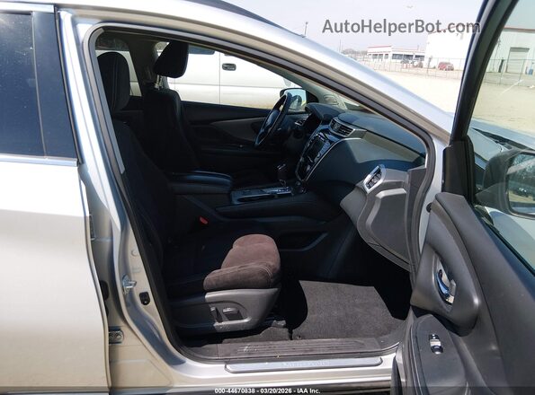 5N1AZ2MS7KN164798 2019 NISSAN MURANO Серебряный Вид салона спереди