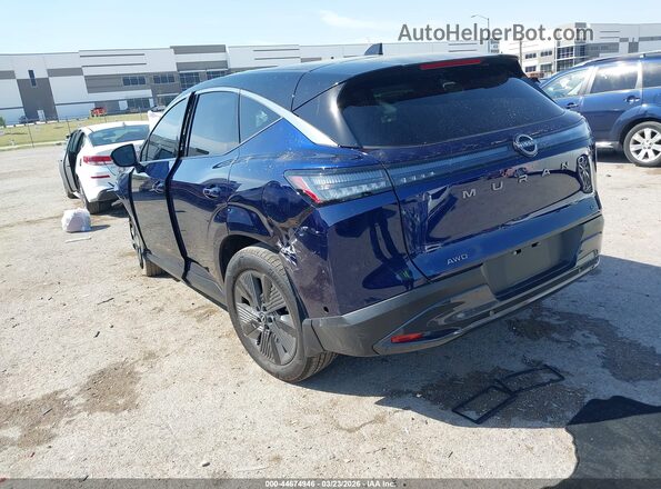 5N1AZ3CS5SC141491 2025 NISSAN MURANO Синий Задняя левая четверть