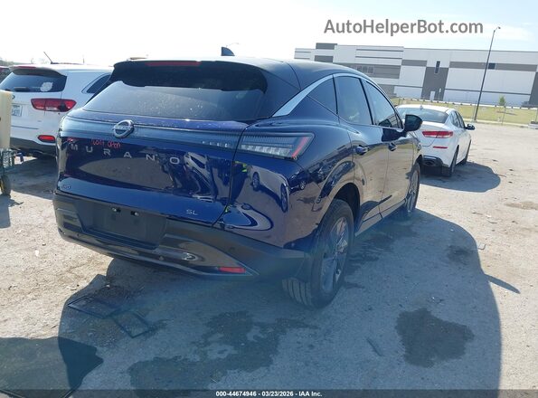 5N1AZ3CS5SC141491 2025 NISSAN MURANO Синий Задняя правая четверть