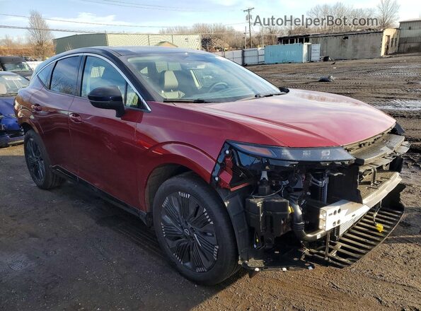 5N1AZ3DT6SC142253 2025 NISSAN MURANO Красный Передняя правая четверть