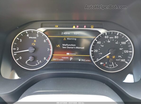 5N1BT3BA5SC856723 2025 NISSAN ROGUE Синий Вид задних сидений