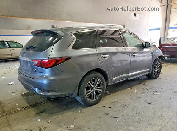 5N1DL0MM0HC523028 2017 INFINITI QX60 Gray Tył prawy