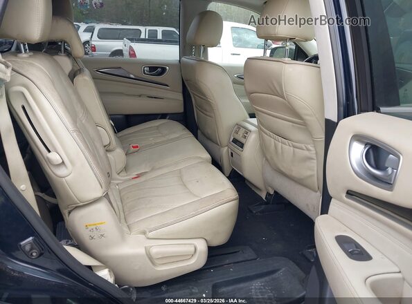 5N1DL0MM0HC526690 2017 INFINITI QX60 Blue VIN კოდის სტიკერის ხედი