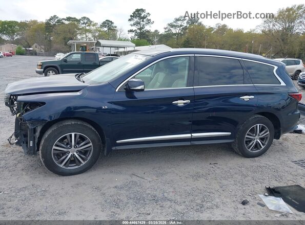 5N1DL0MM0HC526690 2017 INFINITI QX60 Blue 