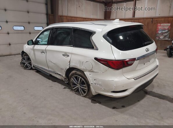 5N1DL0MM0KC507192 2019 INFINITI QX60 White Հետևի ձախ