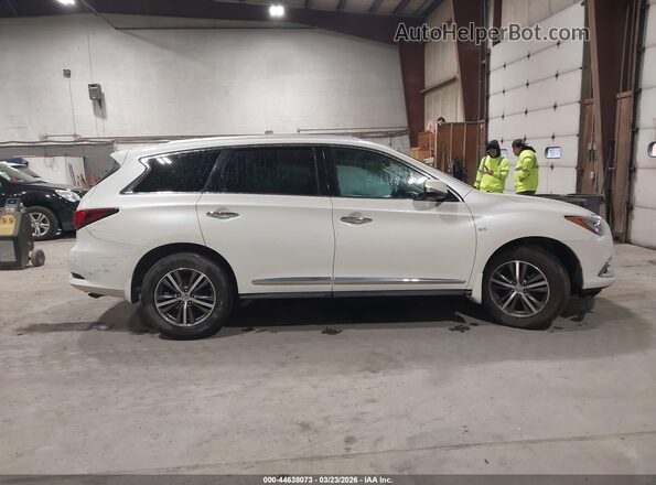 5N1DL0MM0KC507192 2019 INFINITI QX60 White Սարքավորումների վահանակի տեսք