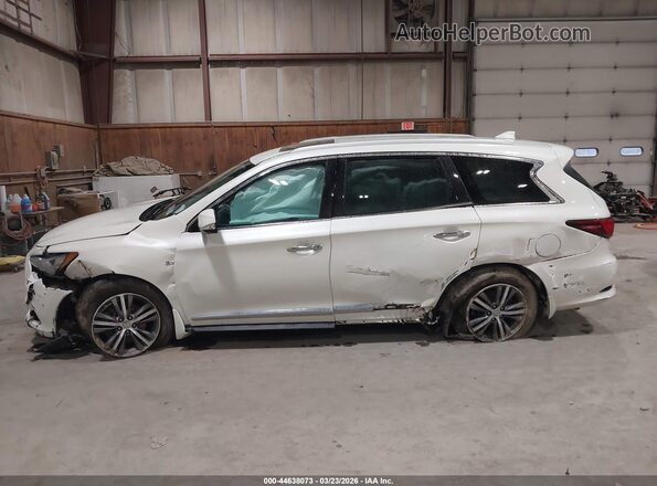 5N1DL0MM0KC507192 2019 INFINITI QX60 White Սալոնի հետևի տեսք