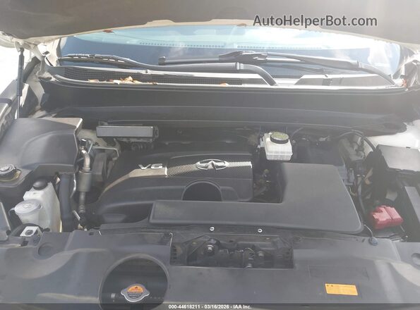 5N1DL0MM1HC506867 2017 INFINITI QX60 Белый Вид сзади