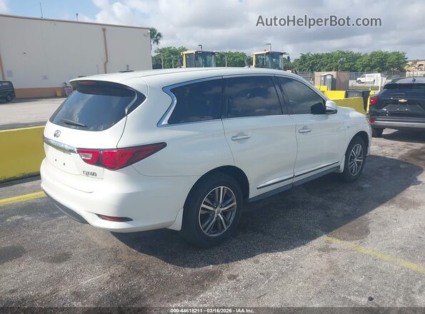 5N1DL0MM1HC506867 2017 INFINITI QX60 Белый Задняя правая четверть