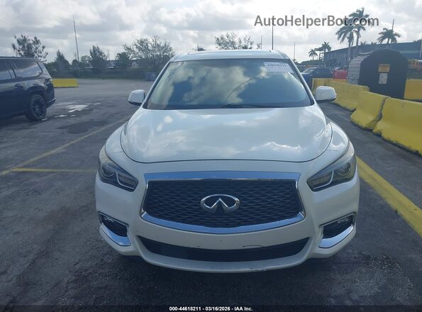 5N1DL0MM1HC506867 2017 INFINITI QX60 Белый Вид щитка приборов