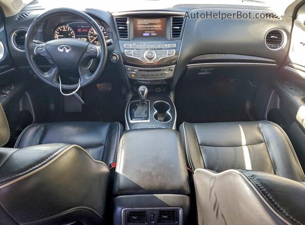 5N1DL0MM1JC512075 2018 INFINITI QX60 Белый Вид панели приборов