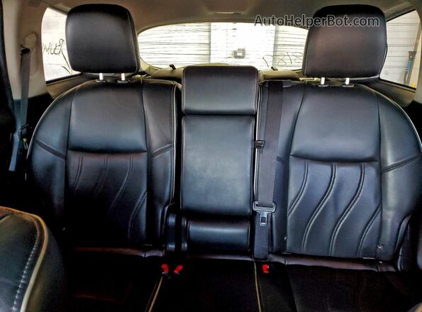 5N1DL0MM1JC512075 2018 INFINITI QX60 Белый Вид задних сидений
