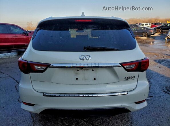5N1DL0MM1JC512075 2018 INFINITI QX60 Белый Вид сзади