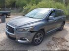 2018 Infiniti Qx60   Gray vin: 5N1DL0MM1JC523819