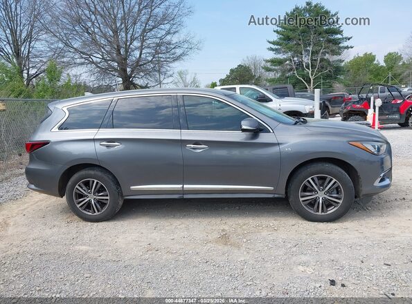 5N1DL0MM1JC523819 2018 INFINITI QX60 Gray Rear interior view