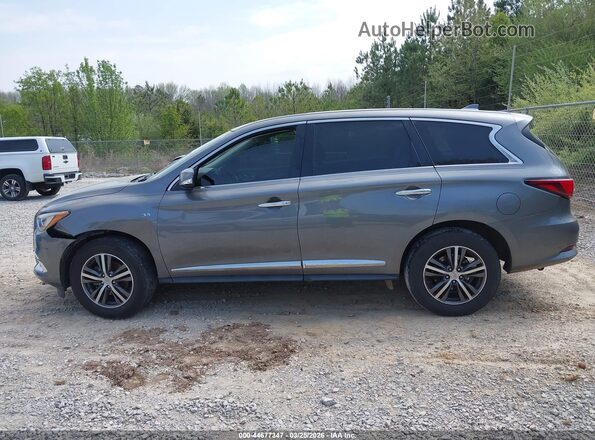 5N1DL0MM1JC523819 2018 INFINITI QX60 Gray 360 interior view