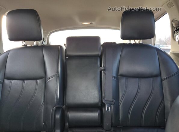 5N1DL0MM1JC531998 2018 INFINITI QX60 Gray Widok tylnych siedzeń