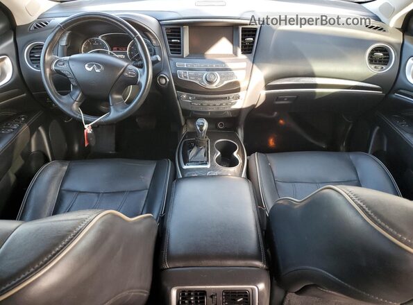 5N1DL0MM1JC531998 2018 INFINITI QX60 Gray Widok deski rozdzielczej