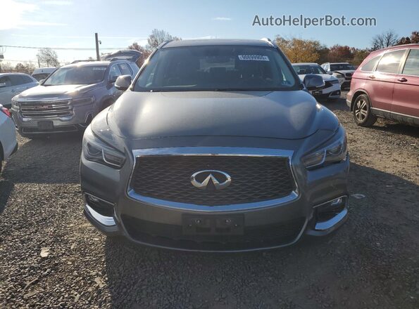 5N1DL0MM1JC531998 2018 INFINITI QX60 Gray Widok z przodu