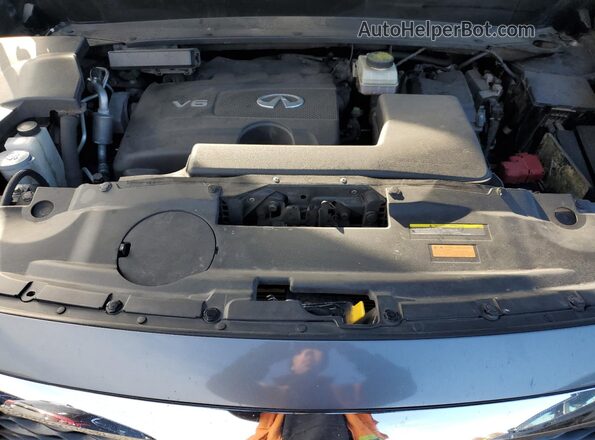 5N1DL0MM1JC531998 2018 INFINITI QX60 Gray Widok komory silnika